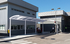 marquesina instalada