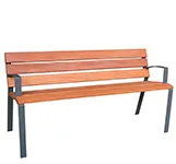 banco urbano estrofa banco madera estrofa