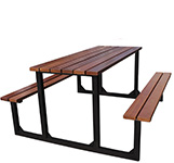mesa Picnic hierro madera