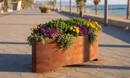 jardinera corten harbour jardinera corten barbour