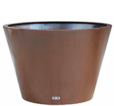 jardinera conica corten jardineraconica tei