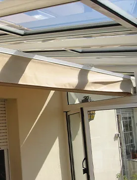 toldo corredizo instalado
