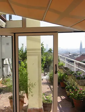 toldo corredizo instalado